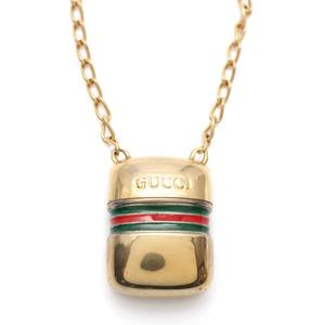 グッチ GUCCI ネックレス ピルケース ゴールド アクセサリー