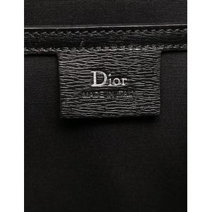 ディオールオム Dior HOMME ボディバッグ 刺繍 黒 グレー 最終価格 ディオールオム Dior HOMME ボディバッグ 刺繍 黒 グレー PVC