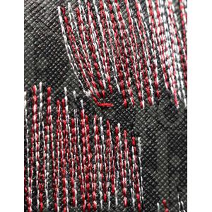 ディオールオム Dior HOMME ボディバッグ 刺繍 黒 グレー PVC