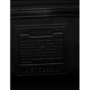 コーチ COACH トートバッグ ミニシグネチャー キャリーオール 黒 6427