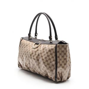 グッチ GUCCI トートバッグ GGクリスタル ベージュ ダーク