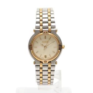 グッチ GUCCI 腕時計 レディース シルバー ゴールド 9000L SS GP