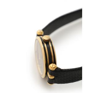 ✨️美品✨️グッチ腕時計　ゴールド　ブラックレザー グッチ GUCCI 腕時計 レディース クオーツ 黒 ゴールド GP レザー
