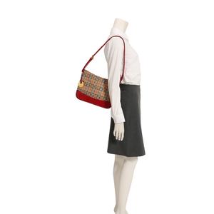 バーバリー BURBERRY ワンショルダーバッグ チェック柄 ベージュ