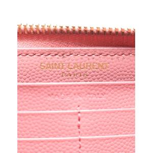 新品未使用★サンローラン長財布★ラウンドファスナー♪ピンク SAINT LAURENT 【中古】 LAURENT サンローラン ラウンド