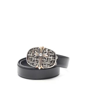 クロムハーツ CHROME HEARTS ベルト セメタリークロスバックル 1.5