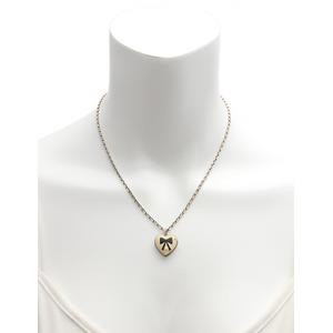 CHANEL ハート型 シルバーネックレス おすすめ【CHANEL】チョーカー ハート シルバー (CHANEL