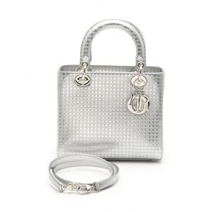 Christian Dior ディオール シルバー レディース 1370 クリスチャンディオール Christian Dior ハンドバッグ