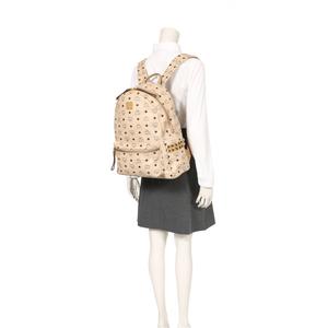 MCM エムシーエム ヴィセトス  リュックサック ベージュ MCM - 新品 エムシーエム MCM リュックサック ビセトス ベージュ