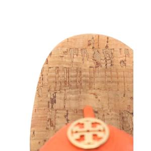 美品　トリーバーチ　ウェッジソールサンダル　オレンジ　サイズ8 トリーバーチ TORY BURCH ウェッジソールサンダル オレンジ 8M
