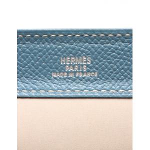 エルメス HERMES ポーチ カロPM ブルージーン 小物 クシュベル □D刻印 