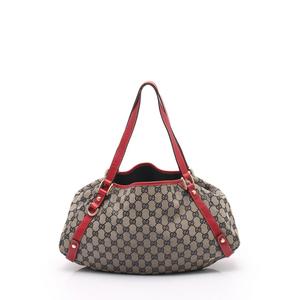 グッチ GUCCI ショルダーバッグ GGキャンバス アビー ベージュ