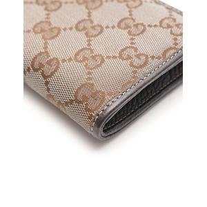 グッチ GUCCI L字ファスナー長財布 GG柄 グレー 小物 268917 