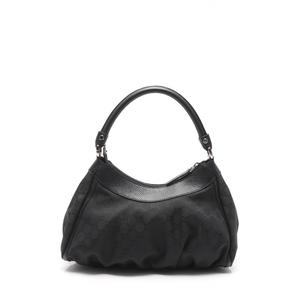 GUCCI グッチ 265692 GG柄 アビー ワンショルダーバッグ ブラック GUCCI グッチ アビー 265692 ブラック ナイロン/レザー【472】SS