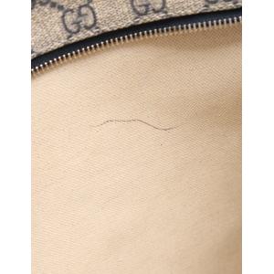 グッチ GUCCI ショルダーバッグ GGスプリーム ベージュ ネイビー