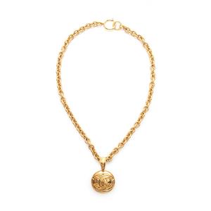 シャネル CHANEL ネックレス ペンダント ココマーク ゴールド
