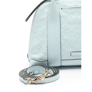 COACH 限定カラー ショルダーバッグ 水色 ホワイト コーチ COACH ハンドバッグ ショルダーバッグ エンボスド