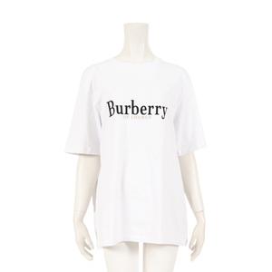 バーバリー BURBERRY カットソー エンブロイダリーロゴ Tシャツ 白 M 