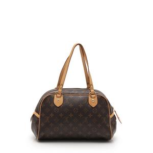 LOUIS VUITTON ハンドバッグ モノグラム モントルグイユ PM 茶 ルイヴィトン LOUIS VUITTON ショルダーバッグ モントルグイユPM