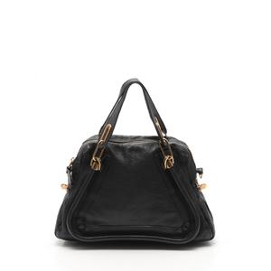 【美品】クロエ ショルダーバッグ ハンド 2way パラティ レザー　ブラック Chloeクロエ パラティ 黒 レザー 2weyショルダーバッグ 美品