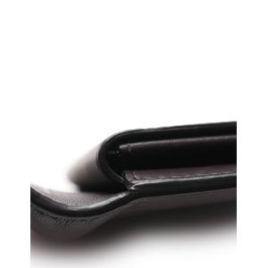CELINE ダークグレー 折りたたみ財布 セリーヌ CELINE 二つ折り財布 ダークグレー ピンク 小物 レザー