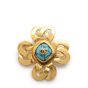 シャネル CHANEL ブローチ ココマーク ゴールド アクセサリー カラー