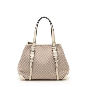 セリーヌ CELINE トートバッグ マカダム ベージュ 白 キャンバス