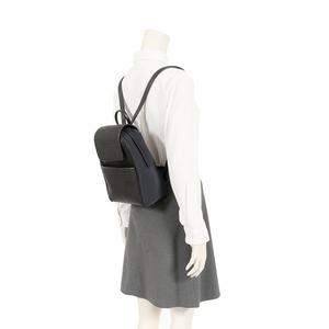 ティファニー TIFFANY & CO. バックパック ハート柄 黒 ナイロン