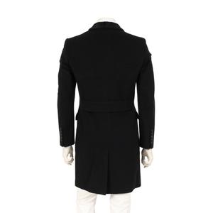 BURBERRY チェスターコート ブラック 46 バーバリー BURBERRY チェスターコート 黒 46 アウター 無地 XS ウール