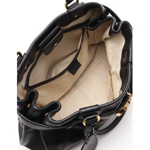 グッチ GUCCI トートバッグ GGランニング 黒 247183 レザー レディース