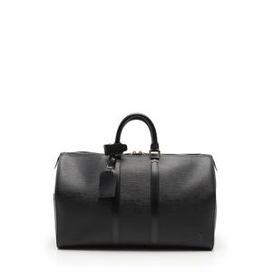 ルイヴィトン LOUIS VUITTON ボストンバッグ キーポル45 エピ ノワール