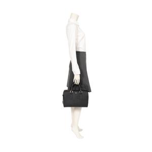 【美品】ToryBurch ハンドバッグ 2way ミニボストン型 レザー 黒 トリーバーチ TORY BURCH ハンドバッグ ショルダーバッグ