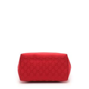 グッチ GUCCI ショルダーバッグ GGキャンバス 赤 黒 001 3386