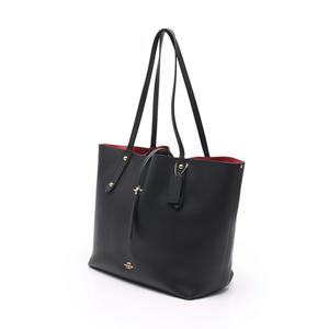 Coach ブラック レッド トートバッグ コーチ COACH トートバッグ マーケット 黒 赤 58849 レザー