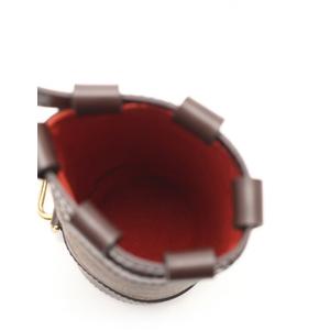 ルイヴィトン LOUIS VUITTON ペットボトルホルダー 茶 小物 PVC