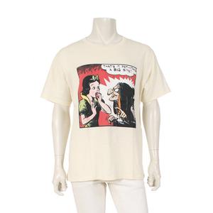グッチ GUCCI × Disney Tシャツ 白雪姫 アイボリー マルチカラー XL 