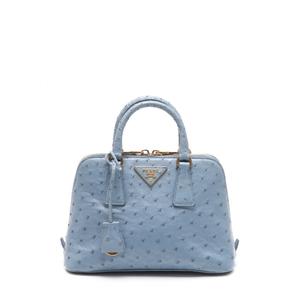 プラダ PRADA ハンドバッグ ショルダーバッグ グレーブルー
