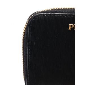 PRADA VITELLO MOVE TR レザーラウンドファスナーコインケース