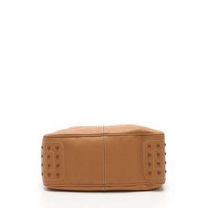 トッズ TOD'S ワンショルダーバッグ ミキー キャメル レザー