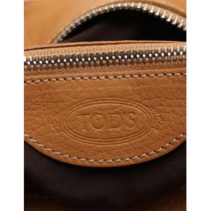 トッズ TOD'S ワンショルダーバッグ ミキー キャメル レザー