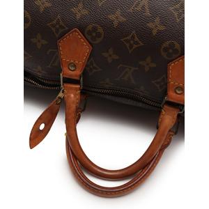 ルイヴィトン LOUIS VUITTON ハンドバッグ スピーディ40 モノグラム 茶