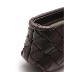 ボッテガヴェネタ BOTTEGA VENETA レザーペンケース ブラック 新品 ボッテガヴェネタ ペンケース 筆箱 イントレチャート レザー
