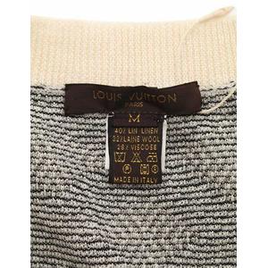 ルイヴィトン LOUIS VUITTON ニットベスト セーター ノースリーブ ルイヴィトン LOUIS VUITTON ニットベスト セーター アイボリー