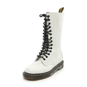 ドクターマーチン DR.MARTENS ロングブーツ 白 UK5 シューズ