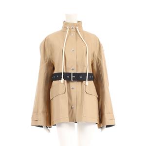 セリーヌ CELINE × MACKINTOSH コート ベージュ 黒 34 アウター 無地 