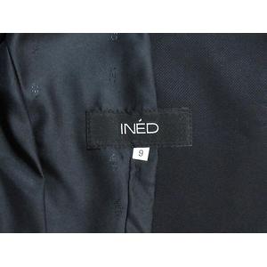 イネド INED スーツ スカートスーツ セットアップ ウール ストレッチ