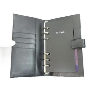 ポールスミス PAUL SMITH システム手帳 手帳カバー レザー リング