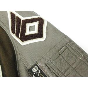 Bootlegbooth（ブートレグブース）レザージャケット　XL ブートレグブース BOOTLEGBOOTH スタジャン ジャケット レザー ウール