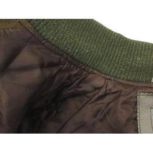 ブートレグブース BOOTLEGBOOTH スタジャン ジャケット レザー ウール 