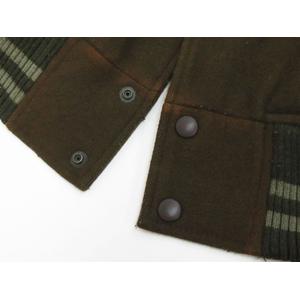 ブートレグブース BOOTLEGBOOTH スタジャン ジャケット レザー ウール